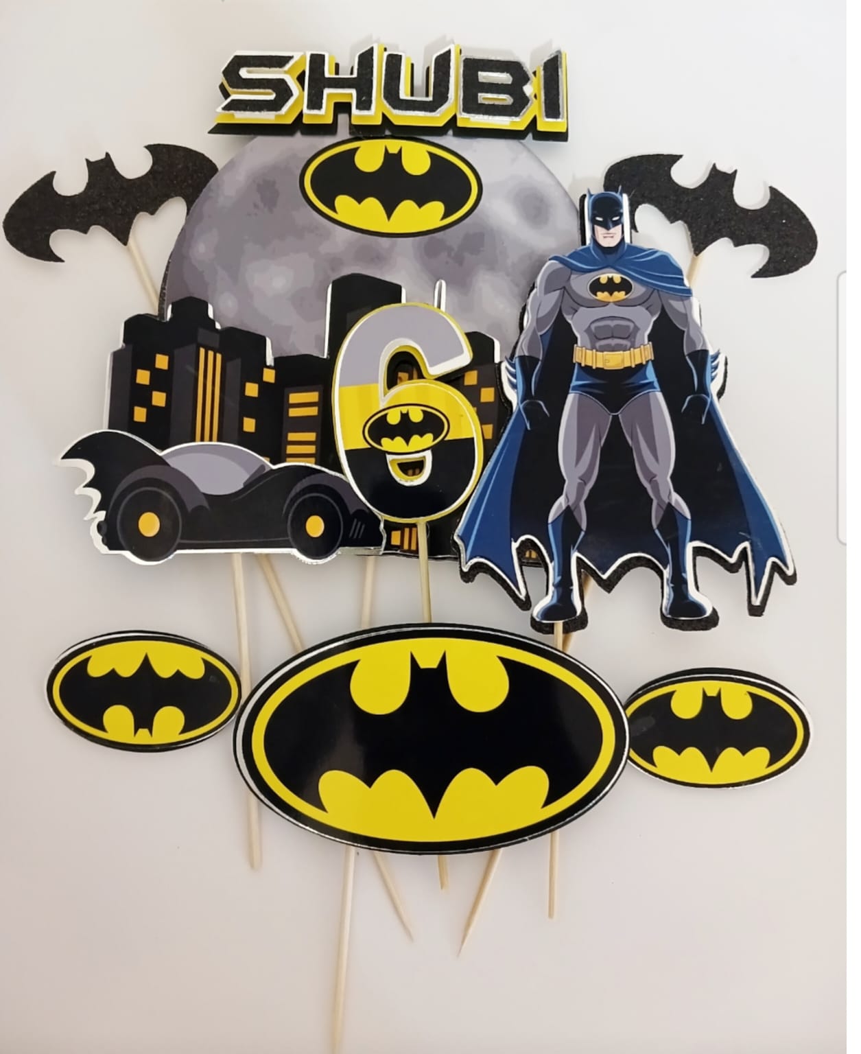 Batman cake topper