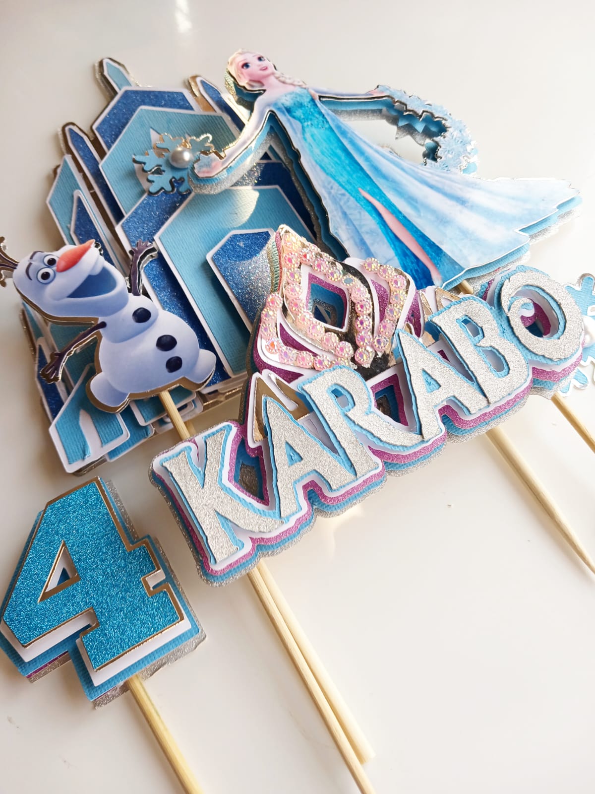 FROZEN cake topper