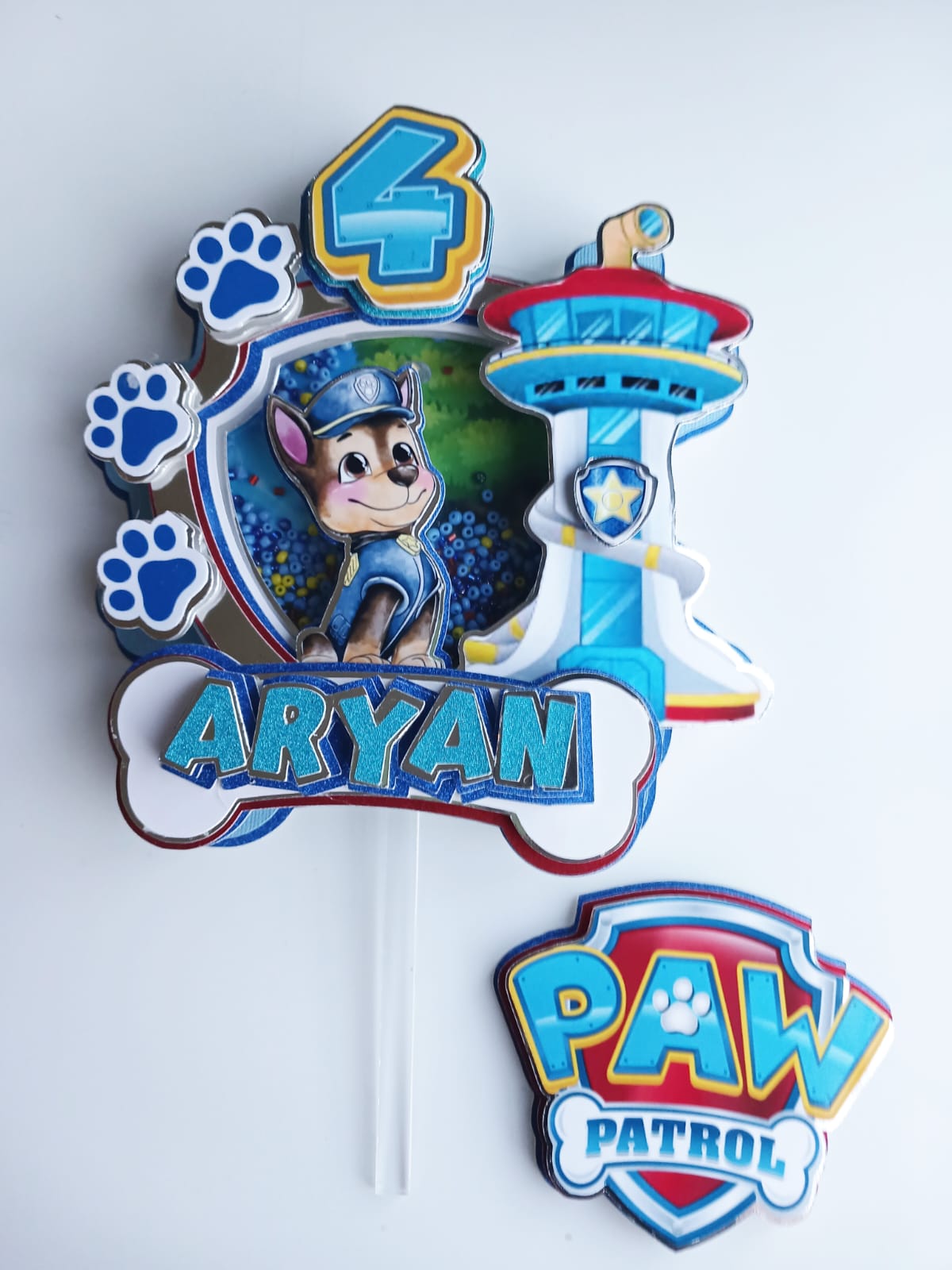Paw Patrol cake topper