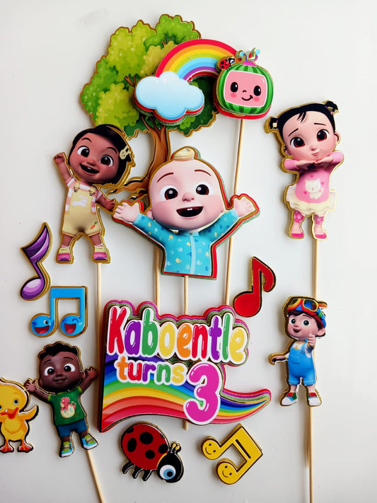 Cocomelon cake topper